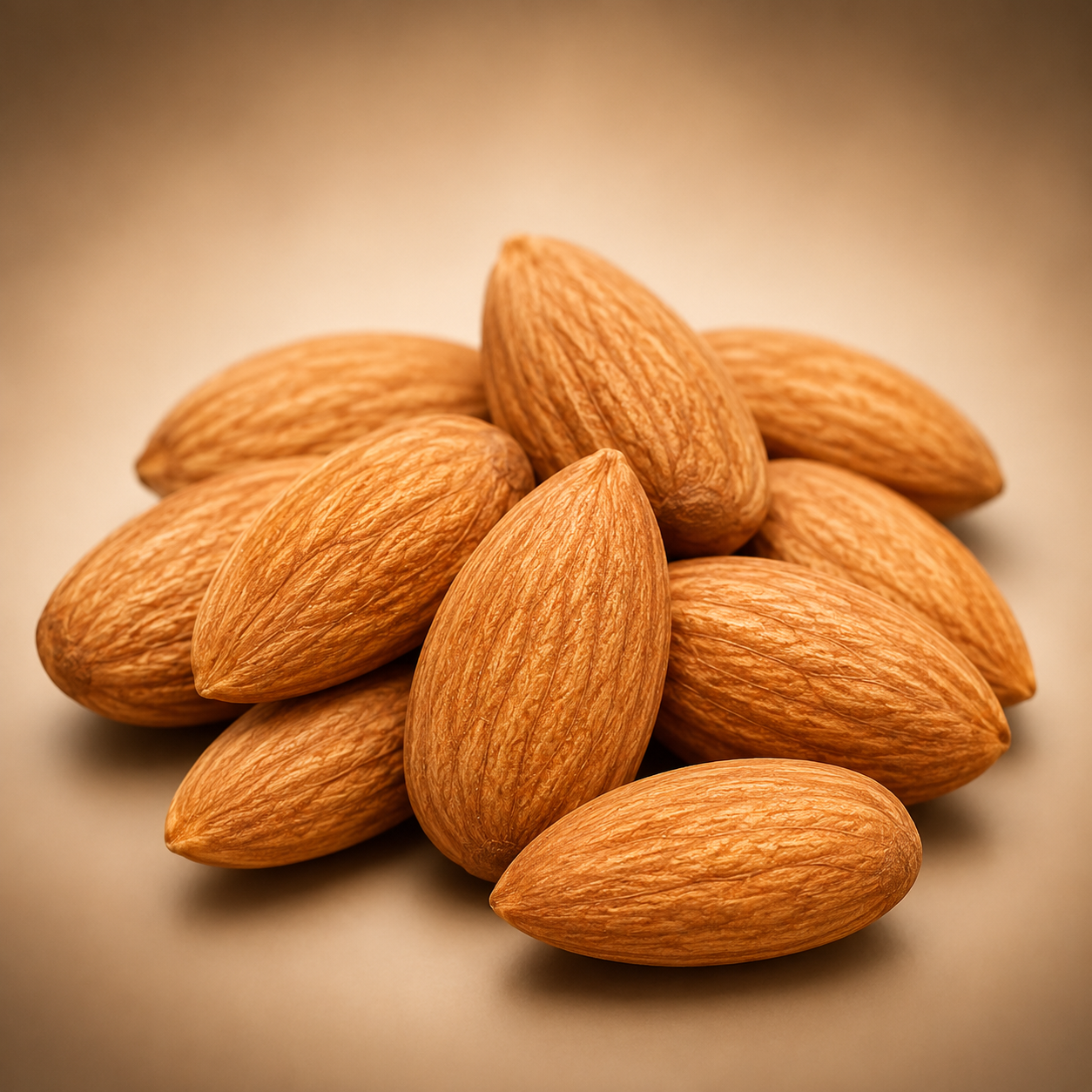Kashmiri Mamra Almonds - Front View